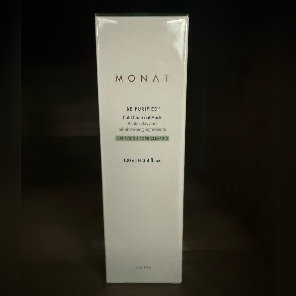 Monat Be Purified Cold Charcoal Mask brand new never opened